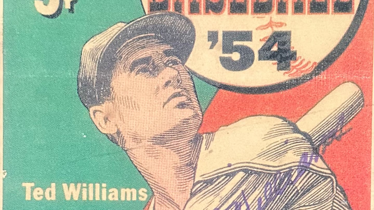 Four Undervalued Ted Williams Baseball Cards