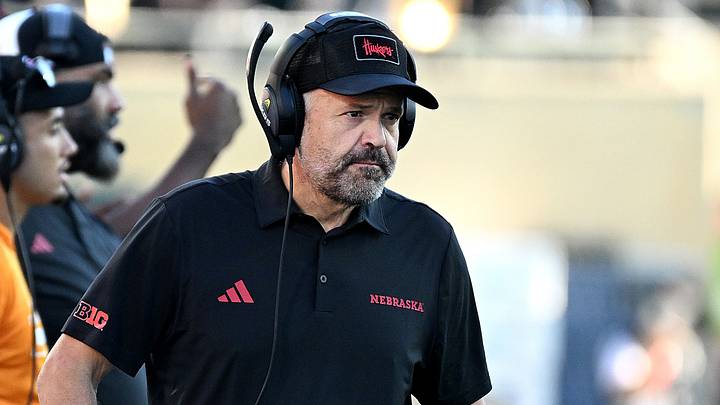 Coach Matt Rhule faces his biggest game yet at Nebraska against defending national champion Indiana on Saturday. Coach Matt Rhule faces his biggest game yet at Nebraska against defending national champion Indiana on Saturday.