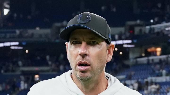 Indianapolis Colts head coach Shane Steichen walks off the field Indianapolis Colts head coach Shane Steichen walks off the field