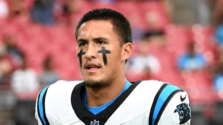 Carolina Panthers wide receiver Tetairoa McMillan