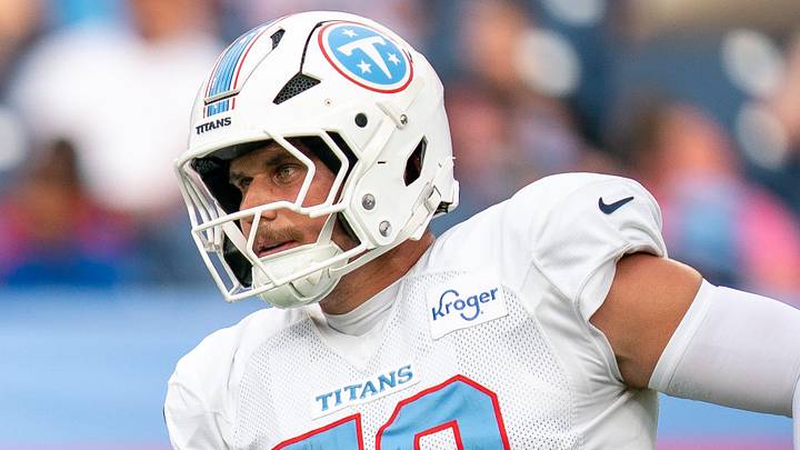 Tennessee Titans linebacker Cody Barton Tennessee Titans linebacker Cody Barton