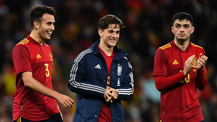Eric Garica, Gavi et Pedri incarnent le renouveau de l'Espagne.