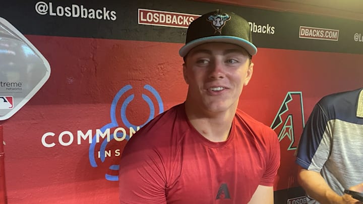 Slade Caldwell talks with the media Slade Caldwell talks with the media