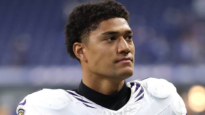 Baltimore Ravens safety Kyle Hamilton