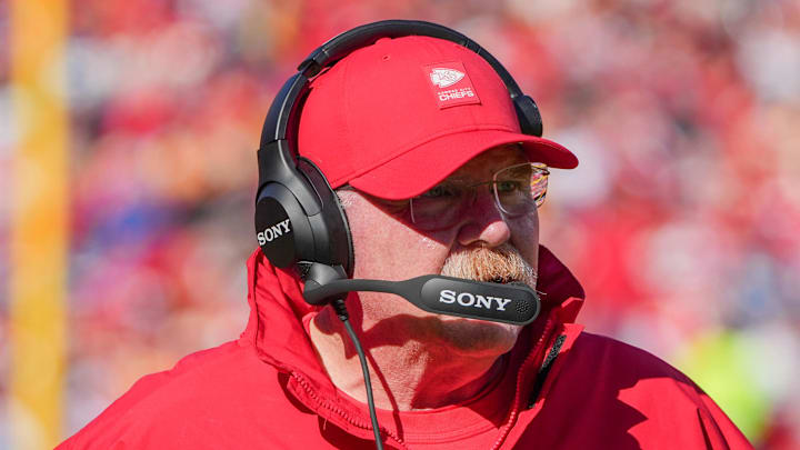 Chiefs head coach Andy Reid Chiefs head coach Andy Reid