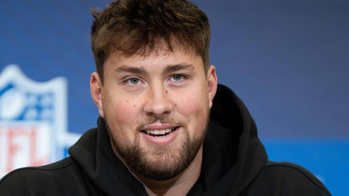 Carolina Panthers offensive tackle Monroe Freeling 