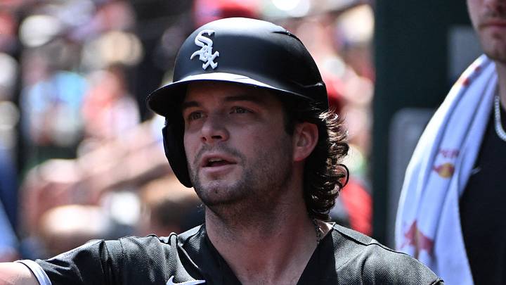 Sep 13, 2026; St. Louis, Missouri, USA; Chicago White Sox designated hitter Andrew Benintendi (23) reacts with teammates after scoring on a sacrifice fly from second baseman Chase Meidroth (10) against the St. Louis Cardinals during the second inning at Busch Stadium. Mandatory Credit: Jeff Le-Imagn Images Sep 13, 2026; St. Louis, Missouri, USA; Chicago White Sox designated hitter Andrew Benintendi (23) reacts with teammates after scoring on a sacrifice fly from second baseman Chase Meidroth (10) against the St. Louis Cardinals during the second inning at Busch Stadium. Mandatory Credit: Jeff Le-Imagn Images