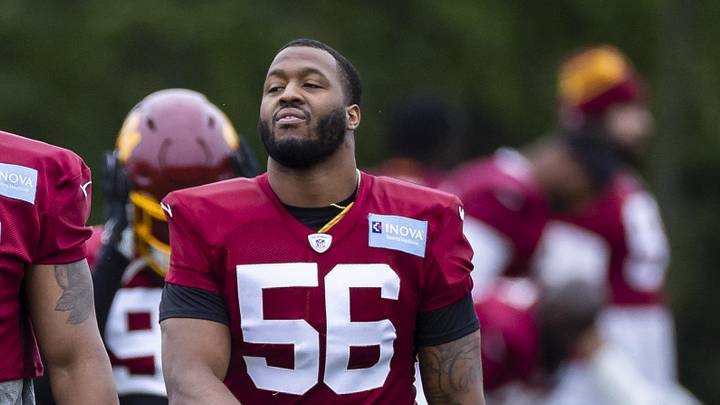 Washington Football Team defensive end William Bradley-King (56)