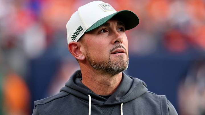 Green Bay Packers head coach Matt LaFleur