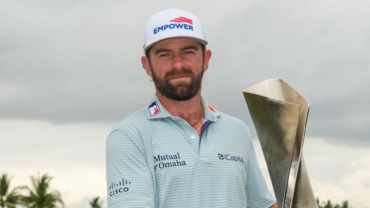 Cameron Young won the Cadillac Championship for his third PGA Tour win in the past year.