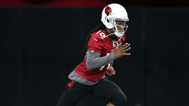 Arizona Cardinals wide receiver DeAndre Hopkins (10) during training camp at State Farm Stadium in