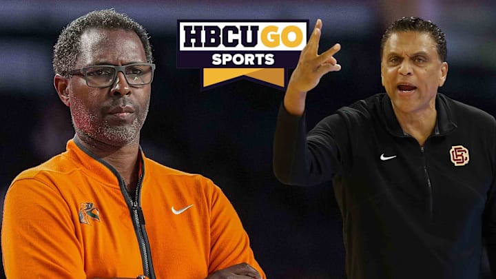 FAMU HC CHARLIE WARD vs. BCU HC REGGIE THEUS