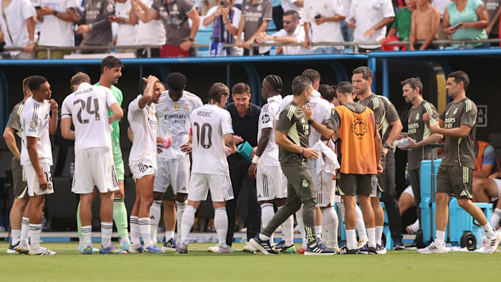 Si Real Madrid le gana al Salzburgo será primero. Si Real Madrid le gana al Salzburgo será primero.