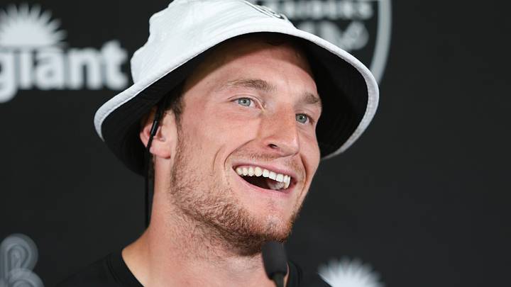 Las Vegas Raiders RB Dylan Laube Las Vegas Raiders RB Dylan Laube