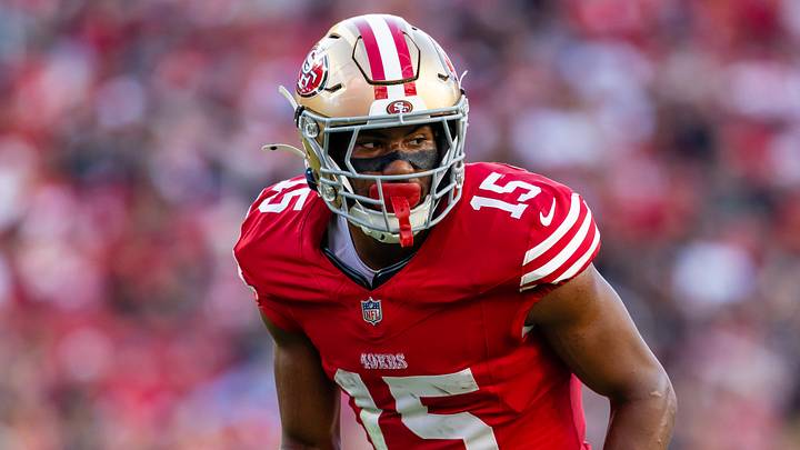 San Francisco 49ers receiver De'Zhaun Stribling San Francisco 49ers receiver De'Zhaun Stribling