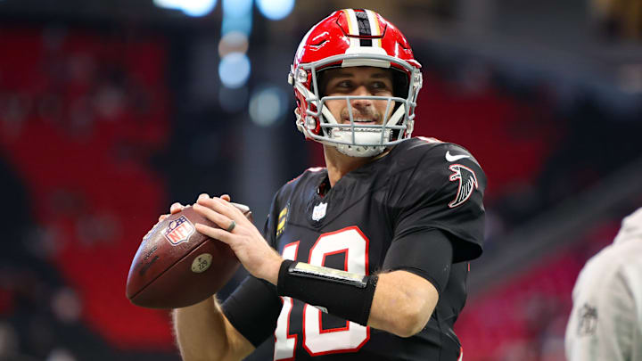 Atlanta Falcons quarterback Kirk Cousins may not be gone quite yet. Atlanta Falcons quarterback Kirk Cousins may not be gone quite yet.