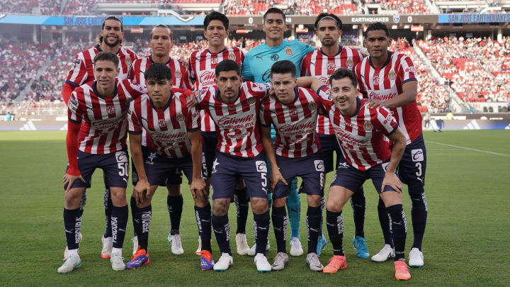 El once titular de las Chivas contra San José Earthquakes en la Leagues Cup 2024 El once titular de las Chivas contra San José Earthquakes en la Leagues Cup 2024