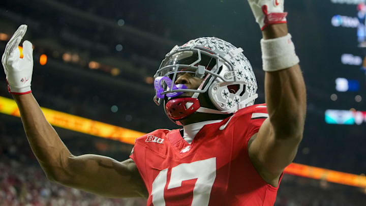 Ohio State Buckeyes wide receiver Carnell Tate