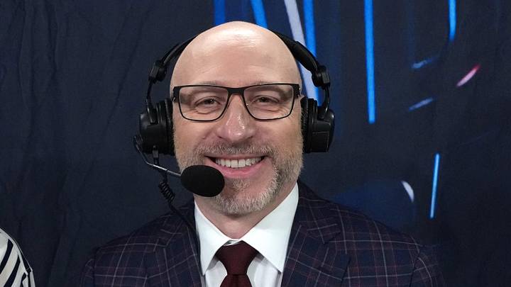 Feb 20, 2026; Los Angeles, California, USA; ESPN analyst Doris Burke (left) and play-by-play announcer Dave Pasch during the game between the LA Clippers and the Los Angeles Lakers at Crypto.com Arena. Mandatory Credit: Kirby Lee-Imagn Images Feb 20, 2026; Los Angeles, California, USA; ESPN analyst Doris Burke (left) and play-by-play announcer Dave Pasch during the game between the LA Clippers and the Los Angeles Lakers at Crypto.com Arena. Mandatory Credit: Kirby Lee-Imagn Images