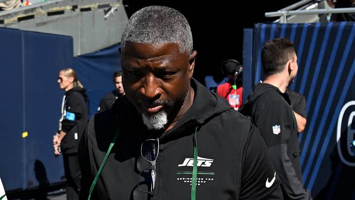 New York Jets head coach Aaron Glenn