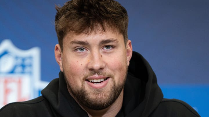 Carolina Panthers offensive tackle Monroe Freeling