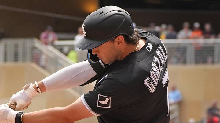 Chicago White Sox first baseman Jacob Gonzalez Chicago White Sox first baseman Jacob Gonzalez