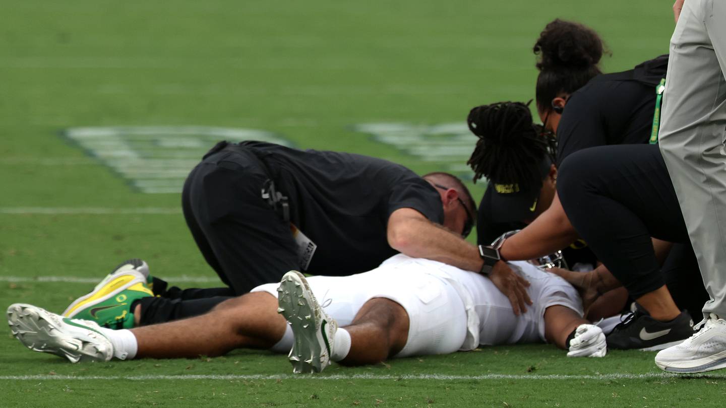 Dirty Late Hit Puts Star College Football QB in the Hospital in Week 4