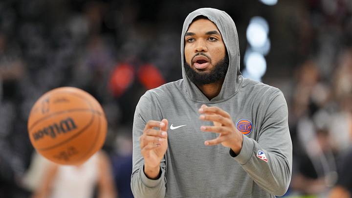 Karl-Anthony Towns, Knicks at Spurs Karl-Anthony Towns, Knicks at Spurs