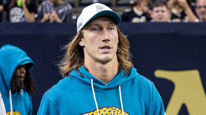 Aug 15, 2026; New Orleans, Louisiana, USA;  Jacksonville Jaguars quarterback Trevor Lawrence (16) walks out the tunnel against the New Orleans Saints at Caesars Superdome. 