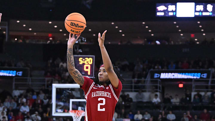Arkansas transfer guard Boogie Fland is one of many newcomers for the Florida Gators next season.
