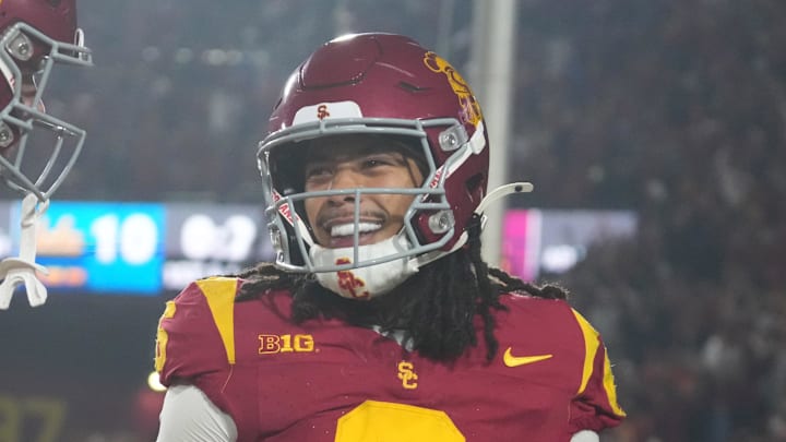 Southern California Trojans wide receiver Makai Lemon Southern California Trojans wide receiver Makai Lemon