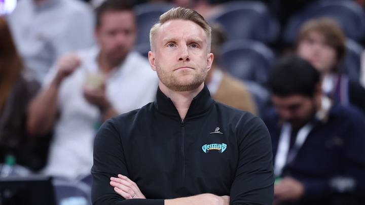 Apr 10, 2026; Salt Lake City, Utah, USA; Memphis Grizzlies head coach Tuomas Iisalo looks on during the second half of the game against the Utah Jazz at Delta Center. Mandatory Credit: Rob Gray-Imagn Images Apr 10, 2026; Salt Lake City, Utah, USA; Memphis Grizzlies head coach Tuomas Iisalo looks on during the second half of the game against the Utah Jazz at Delta Center. Mandatory Credit: Rob Gray-Imagn Images