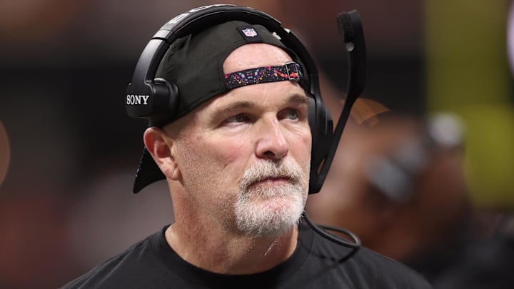 Washington Commanders head coach Dan Quinn