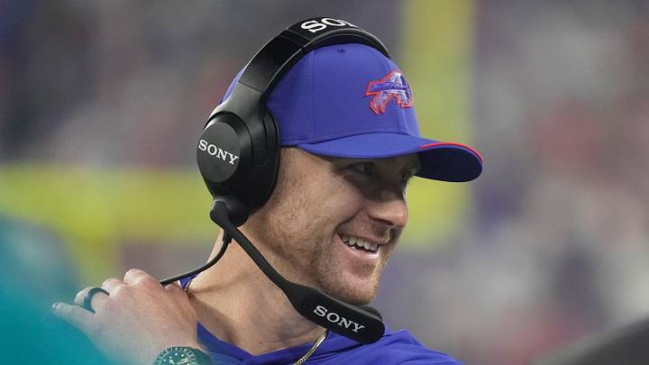 Buffalo Bills head coach Joe Brady
