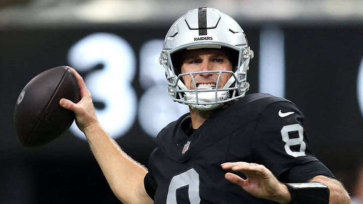 Las Vegas Raiders quarterback Kirk Cousins Las Vegas Raiders quarterback Kirk Cousins