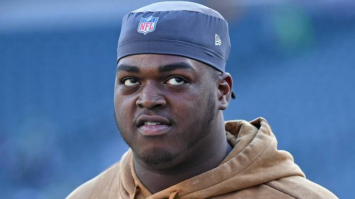Dallas Cowboys offensive lineman Tyler Smith Dallas Cowboys offensive lineman Tyler Smith