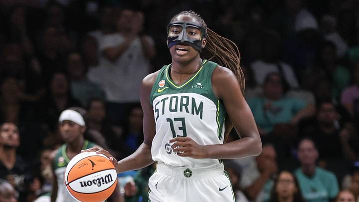 Seattle Storm forward-center Ezi Magbegor Seattle Storm forward-center Ezi Magbegor