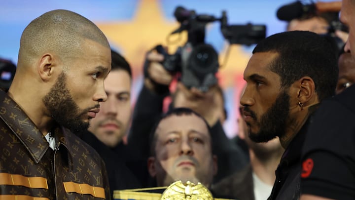 Chris Eubank Jr. (left) and Conor Benn (right).