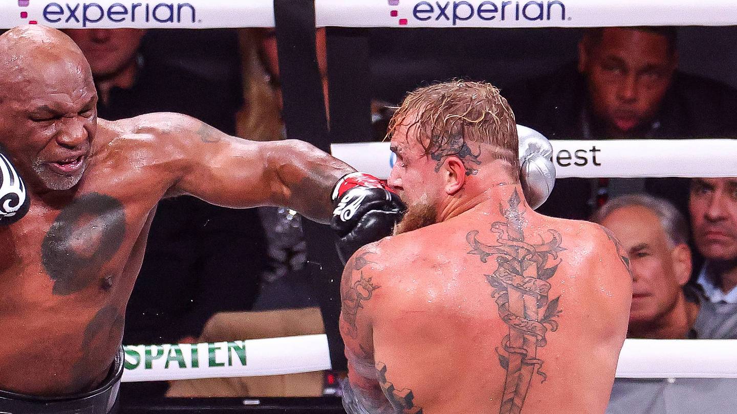 Boxer Numbers Mike Tyson Doesn’t Rule Out Boxing Return After Jake Paul Fight, Talks ...