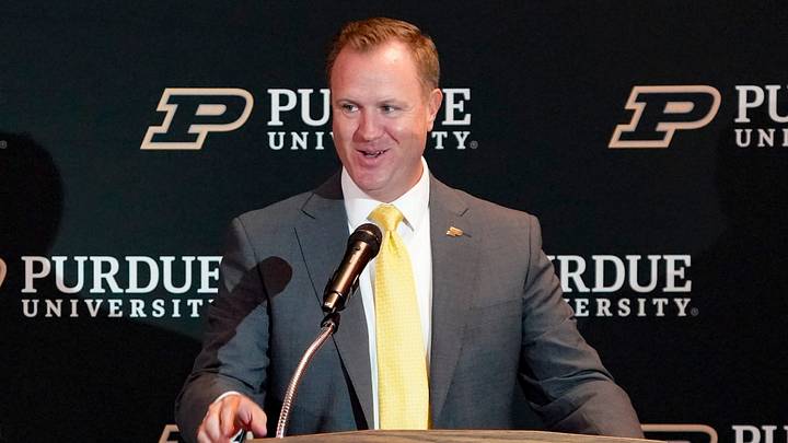 Tommy McClelland is announced as the new Purdue athletic director. Tommy McClelland is announced as the new Purdue athletic director.