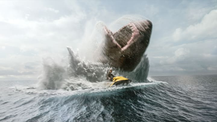  A scene from Warner Bros. Pictures’ and CMC Pictures’ sci-fi action thriller “Meg 2: The Trench,” a Warner Bros. Pictures release. Photo Credit: Courtesy Warner Bros. Pictures © 2023 Warner Bros. Entertainment Inc. All Rights Reserved.