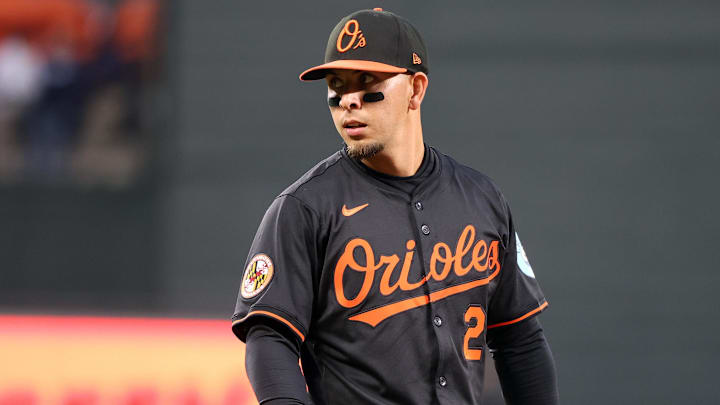 Apr 2, 2025; Baltimore, Maryland, USA; Baltimore Orioles third baseman Ramón Urías (29) warms up before a game against the Boston Red Sox at Oriole Park at Camden Yards. Mandatory Credit: Daniel Kucin Jr.-Imagn Images Apr 2, 2025; Baltimore, Maryland, USA; Baltimore Orioles third baseman Ramón Urías (29) warms up before a game against the Boston Red Sox at Oriole Park at Camden Yards. Mandatory Credit: Daniel Kucin Jr.-Imagn Images