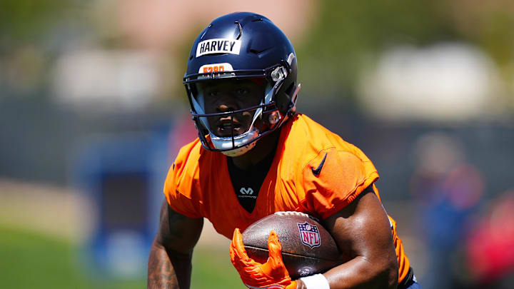 Former Denver Broncos running back likes what he sees in Broncos' second-round pick RJ Harvey.