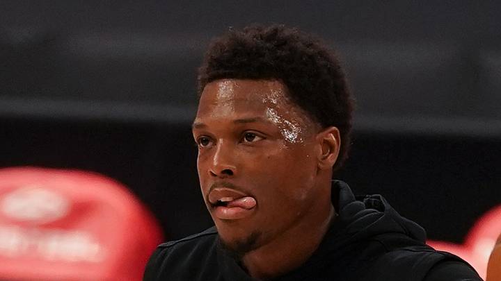 Toronto Raptors guard Kyle Lowry warms up prior to the game against the Indiana Pacers. Toronto Raptors guard Kyle Lowry warms up prior to the game against the Indiana Pacers.