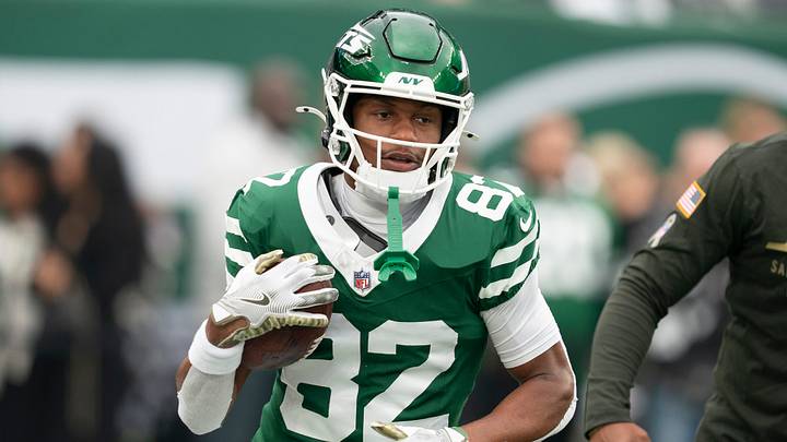 New York Jets wide receiver Arian Smith New York Jets wide receiver Arian Smith