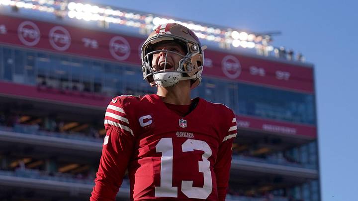 San Francisco 49ers quarterback Brock Purdy (13)