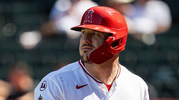 Los Angeles Angels center fielder Mike Trout