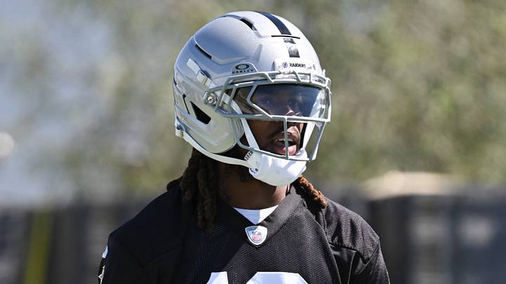 Las Vegas Raiders WR Dont'e Thornton Jr. Las Vegas Raiders WR Dont'e Thornton Jr.