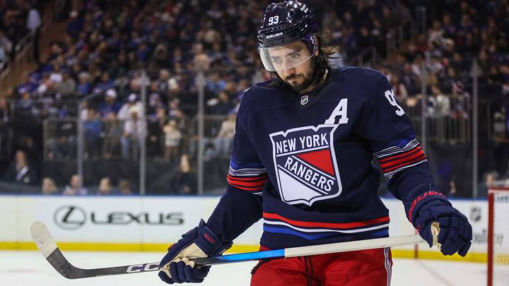 Oct 11, 2026; New York, New York, USA; New York Rangers center Mika Zibanejad (93) at Madison Square Garden. Mandatory Credit: Wendell Cruz-Imagn Images Oct 11, 2026; New York, New York, USA; New York Rangers center Mika Zibanejad (93) at Madison Square Garden. Mandatory Credit: Wendell Cruz-Imagn Images