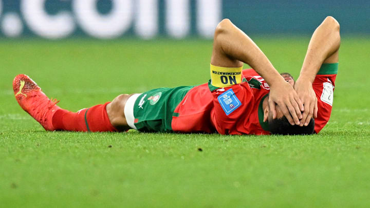 De nombreux joueurs marocains dont Romain Saïss manqueront la demi-finale. De nombreux joueurs marocains dont Romain Saïss manqueront la demi-finale.